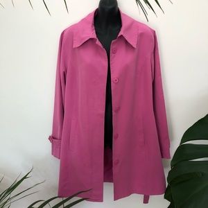 Casual Wear Denim Co Pink Jacket Trench 